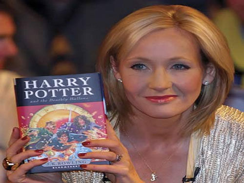 Acclaimed author J.K. Rowling will release 12 new Harry Potter surprises during Christmas holidays. DH photo