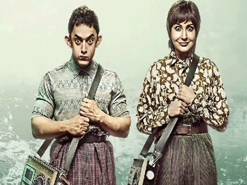 Bollywood star Aamir Khan says his character in upcoming film 'PK' does not suffer from autism. Image courtesy: Facebook