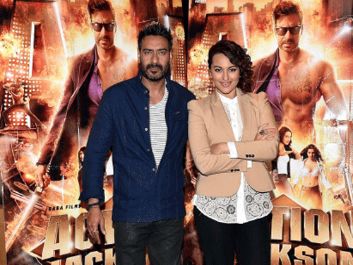 Ajay Devgn-starrer 'Action Jackson' has collected Rs.28 crore in three days in India, but its sustainability is doubtful, says a trade analyst. PTI photo