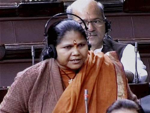 The week-long logjam between the government and Opposition in the Rajya Sabha over Union Minister Niranjan Jyoti's controversial statements finally ended on Monday with the chairman appealing to all members to maintain civility at all times. PTI file photo