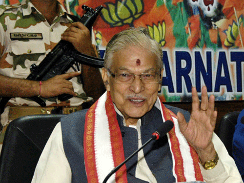 The plan to get an upgraded madrasa inaugurated by BJP MP Murli Manohar Joshi has drawn irk from the Muslim community, who are demanding it to be cancelled. File photo