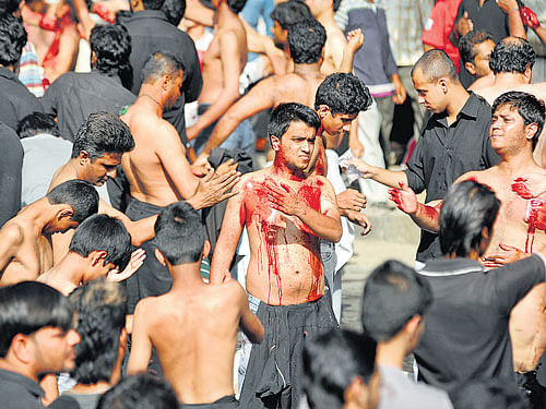 In response to a public interest litigation seeking a ban on the participation of children in `Matam' (mourning) ritual of Muharram, the Bombay High Court today appealed to Muslim religious leaders to look into the issue. DH file photo