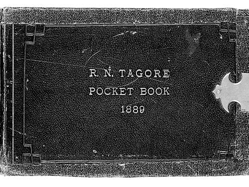 Tagore's notebook