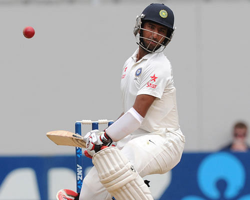 Cheteshwar Pujara was one of the key performers with the bat that helped India stay in the first Test despite Australia big total. The right-hander, who struck his first half-century in nine innings on Thursday, spoke to the media about team's approach and his lack of big innings among other things. Excerpts.  AP File Photo
