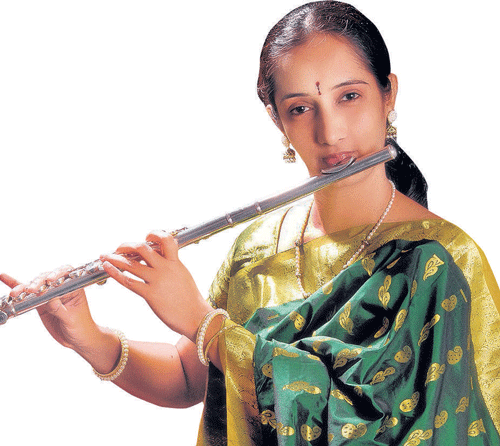 Flautist Jayaprada Ramamurthy