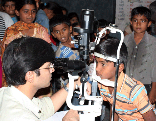 All children should undergo vision health screening between age 36 and 72 months - preferably every year - using evidence-based test methods and with effective referral and follow-up, suggest experts. DH file photo