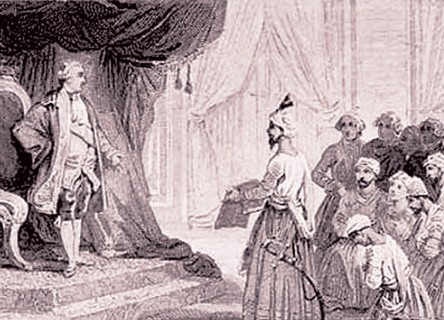 ADMIN'S PROWESS  Tipu's embassy at the court of the French King Louis XVI in 1788;