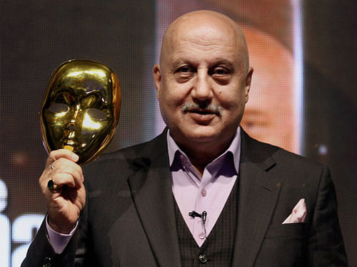 Actor Anupam Kher, who has played diverse roles in his over three-decade-long career, doesn't like stepping into someone else's shoes on-screen, but he would love to play iconic villain Mogambo, if given a chance. PTI file photo