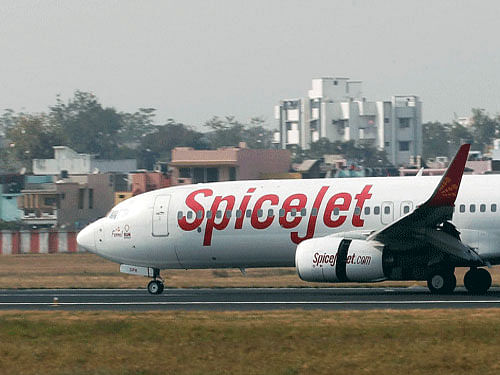 Several hundred passengers were stranded across India, as fights of budget carrier SpiceJet were grounded Wednesday. Reuters file photo