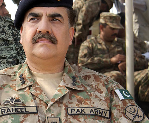 Pakistan army chief General Raheel Sharif. File Reuters Image