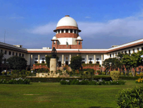 Supreme Court asked the Centre not to appoint CVC and VC without taking its permission.. DH File Photo