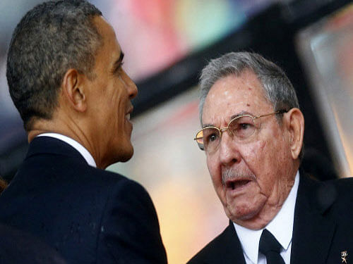 US President Barack Obama Wednesday announced a historical, new policy toward Cuba, Photo: Reuters