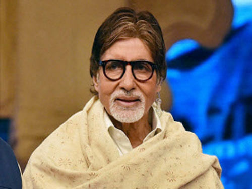 Leaving behind all other actors in the film industry, megastar Amitabh Bachchan has been ranked number one on Twitter. Photo: AP