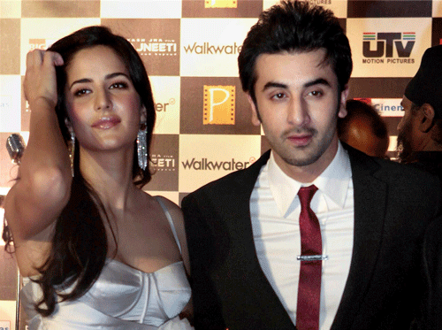 Lovebirds Katrina Kaif and Ranbir Kapoor, who recently made headlines for renting a flat in Carter road, Mumbai and moving in together, are apparently not talking to each other these days. PTI file photo