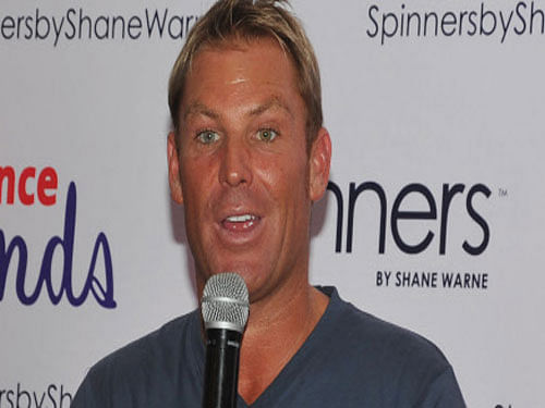 Shane Warne has claimed he never called Australia pacer Mitchell Starc "soft". Photo: DH (file)