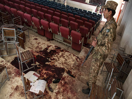 Although it was savagery at its worst, the Tuesday attack on a school by militants is not the first time terrorists have targeted educational institutions in Pakistan. Photo: Reuters