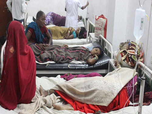 Infection and sub-standard quality of the drugs used could have been the cause of deaths at a recent sterilisation camp in Chhattisgarh, the government told the Lok Sabha today. Photo: PTI