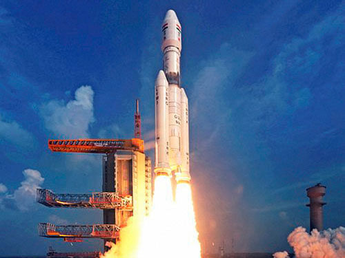 The Indian Space Research Organisation (Isro) marked a crucial milestone on Thursday with the successful test of GSLV Mark III, the country's heaviest launch vehicle yet that carried a crew module, taking India a step closer to manned space missions.PTI File Photo