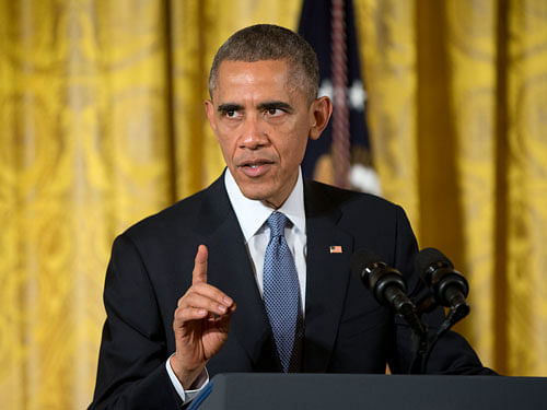 President Barack Obama has asked the US Congress to work with his administration for the closure of the much-criticised terrorist detention centre at Guantanamo Bay Naval Base in Cuba, the continuation of which he argued is not in America's national interest. AP file photo