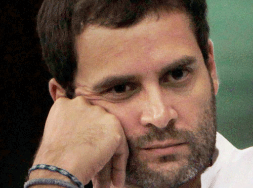 Apparently sensing an ''opportunity'' after Union minister Smriti Irani gave a tough fight and managed to reduce his winning margin by two lakh, BJP has gone all out to capture Congress vice-president Rahul Gandhi's Lok Sabha constituency of Amethi. File PTI Image