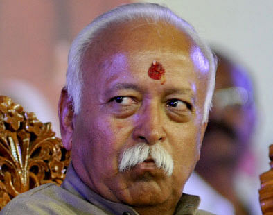 As the winter session of Parliament enters its last leg, Rashtriya Swayamsevak Sangh (RSS) chief Mohan Bhagwat's remarks on religious conversions have added fuel to the Opposition's fire, dashing the government's hopes of conducting legislative business. File DH photo