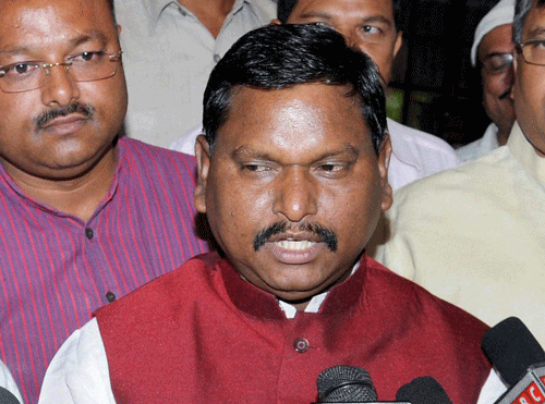 Former Jharkhand Chief Minister and heavyweight BJP leader Arjun Munda lost from the Kharsawan (ST) constituency.AP File Photo