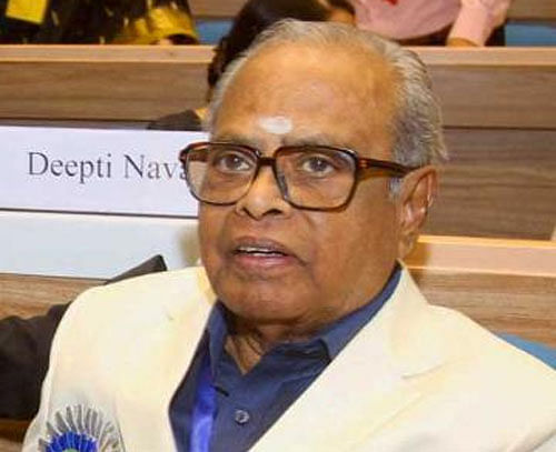 Eminent filmmaker and Dadasaheb Phalke Award winner K Balachander died here today at a private hospital after prolonged illness. PTI file photo