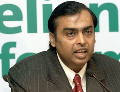 Mukesh Ambani-controlled Reliance Industries (RIL) on Wednesday decided to relinquish one of its Krishna Godavari basin gas discovery block, KG-D6, because of access restrictions imposed by the Defence Ministry.DH File Photo
