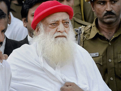 A 33-year-old married woman, who had filed a case of sexual assault against self-styled godman Asaram Bapu, is mysteriously missing for over a week along with her son and husband, police said today. PTI file photo