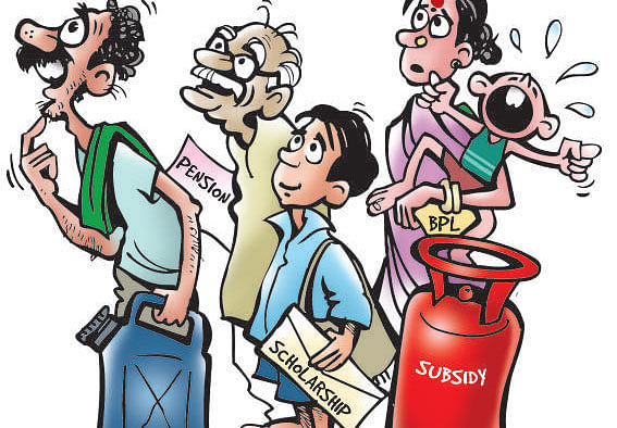 In a bid to make cooking gas (LPG) easily available to consumers, 5-kg mini LPG cylinders will now be available at select petrol pumps and neighbourhood grocery stores besides regular gas agencies in almost all major cities.DH Illustration for representation purpose only