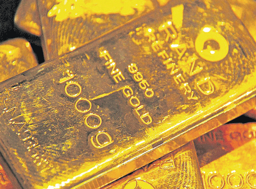 Losing its sheen for the second year in a row, gold turned cheaper by over 10 per cent in 2014 as the government tried to divert investors away from this 'unproductive asset', even as import curbs led to a rise in smuggling of the yellow metal.
