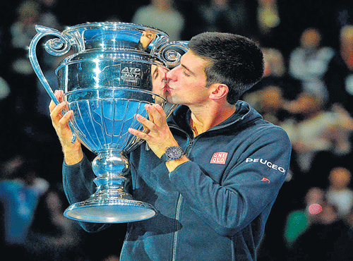 Novak Djokovic ended the year asmen's number one