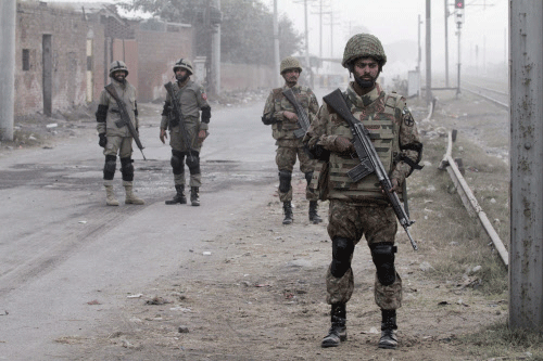Pakistan's security agencies have foiled a plan of militants to attack Kot Lakhpat Jail where at least 50 death row terrorists including five dreaded one are lodged and arrested two women and a man linked with the plot. File photo Reuters