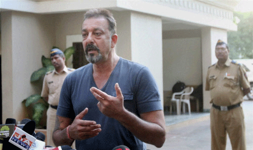 Maharashtra government has initiated a probe into the grant of repeated furloughs to actor Sanjay Dutt, said Minister of State for Home Ram Shinde on Friday File photo PTI