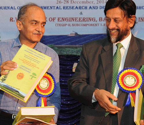 Noted environmentalist R K Pachauri on Friday demanded an informed, transparent public debate on whether the Kasturirangan report or the Madhav Gadgil report on Western Ghats should be implemented.  DH photo