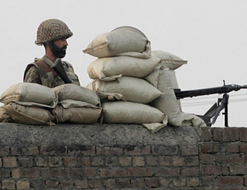 At least 20 militants were killed today in a retaliatory action by Pakistan Army when the terrorists attacked military check posts in the volatile tribal region near the Afghan border. Reuters file photo