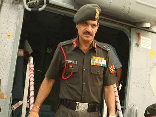 Army Chief General Dalbir Singh today reviewed the security situation in Assam after NDFB(S) militants killed over 70 people this week and directed his troops to carry out relentless operations against the perpetrators of terror. PTI photo