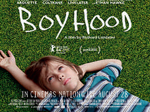 Filming the story over 12 years was a bold and brilliant gamble: Boyhood (Film Poster)
