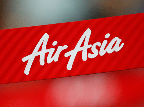 Shares in AirAsia, Southeast Asia's biggest budget airline, lost almost eight per cent today in Kuala Lumpur after one of its jets disappeared with 162 people on board.