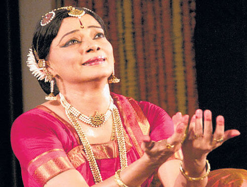 Danseuse Malavika Sarukkai. Photo by C P Satyajit & Saibal Das