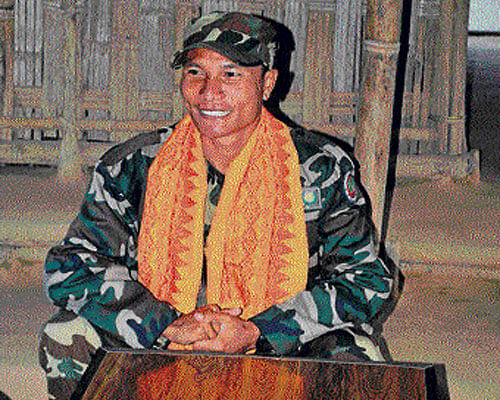 I K Songbijit, chief of the dreaded NDFB(S).