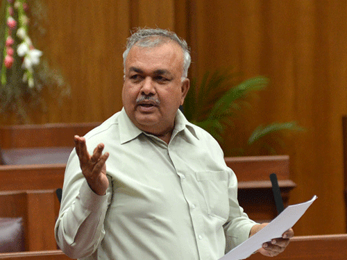 Transport Minister Ramalinga Reddy has said the government would announce the revised bus fares DH File Photo