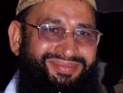 Bahujan Samaj Party leader Haji Yakoob Qureshi. Screen Grab