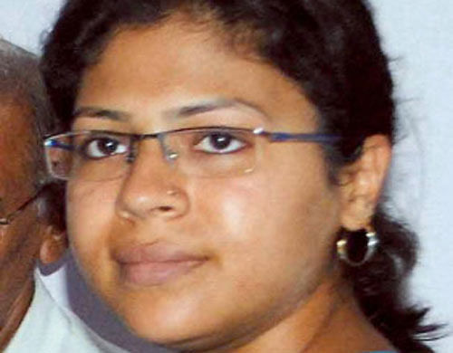 A young IAS officer Durga Shakti Nagpal, who faced ire of the Uttar Pradesh Government after she took on sand mafia and illegal construction, was today appointed as Officer on Special Duty to Agriculture Minister Radha Mohan Singh. PTI file photo