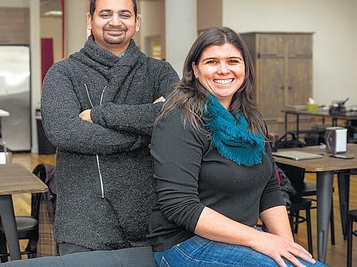 ThinkUp founders Anil Dash, a well-known tech entrepreneur and blogger, and Gina Trapani, a former editor of the blog Lifehacker.  INYT
