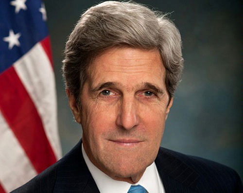 US Secretary of State John Kerry's car today had a brush with another car in his convoy on his way to the airport but none was injured. PTI file photo