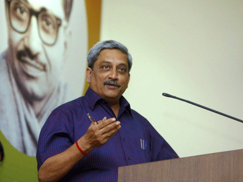 India and US could sign a 10-year defence framework agreement during visit of President Barack Obama later this month, Defence Manohar Parrikar said Monday. PTI file photo