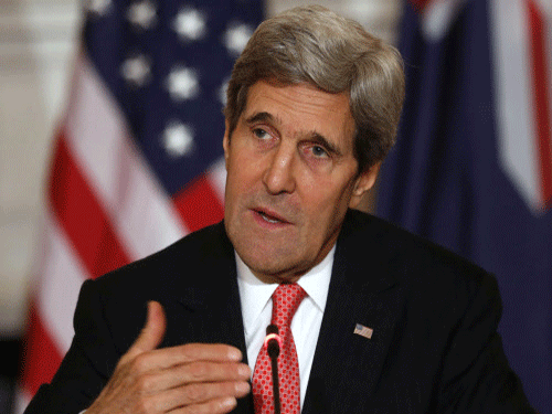 The United States is keen to work with India to help international community reach a landmark agreement to deal with climate change when the United Nations will hold a conference on the issue in Paris next December, American Secretary of State John Kerry said here on Monday. Reuters file photo