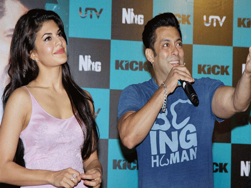 Actress Jacqueline Fernandez, a former Miss Sri Lanka, has defended her 'Kick' co-star Salman Khan's recent visit to the island nation, saying the superstar was there for a charity event and not for any political campaign.PTI File photo