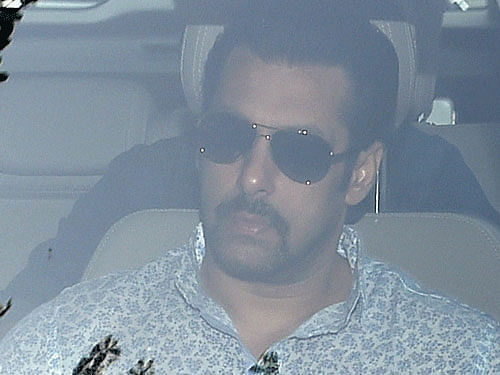 In a major setback to actor Salman Khan, the Supreme Court on Wednesday quashed the Rajasthan High Court's stay order on his conviction in  blackbuck hunting case.File photo PTI